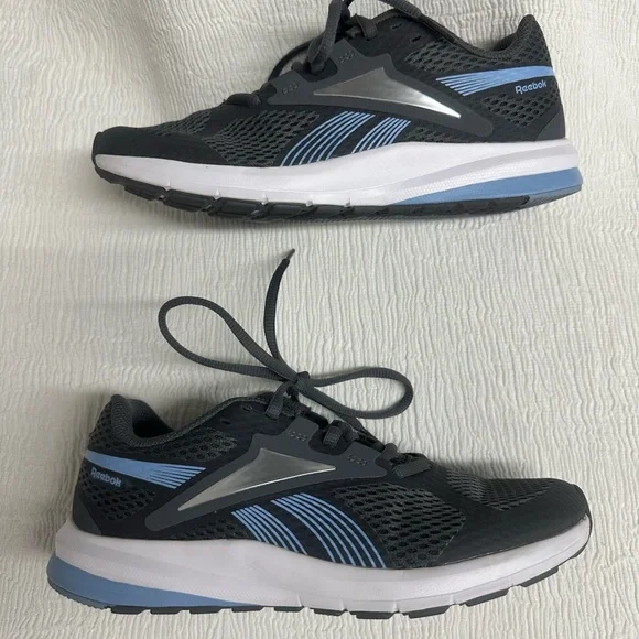 Reebok Endless Road 2 Womens Athletic Running Shoes Size 6.5 Gray Blue - Picture 3 of 7